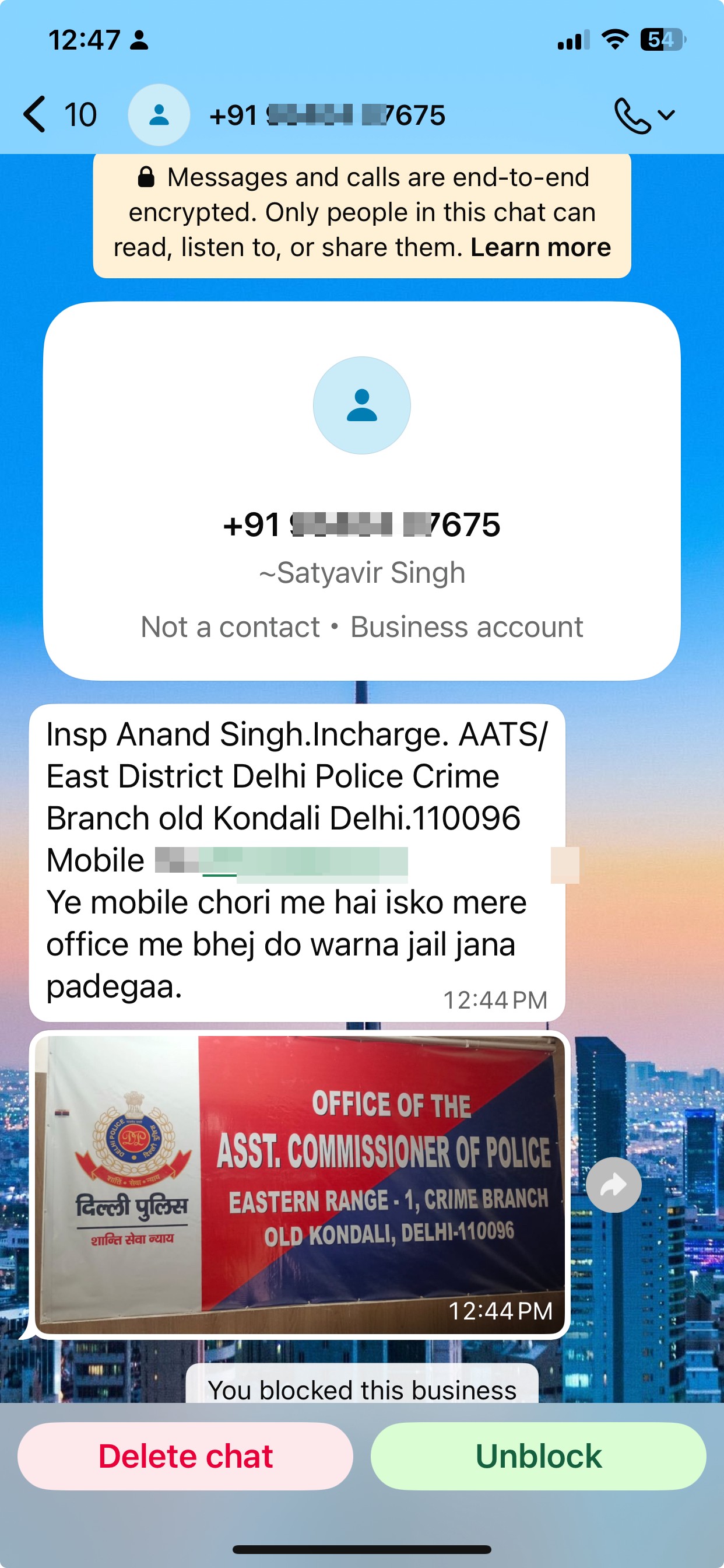 New Scam Happened today