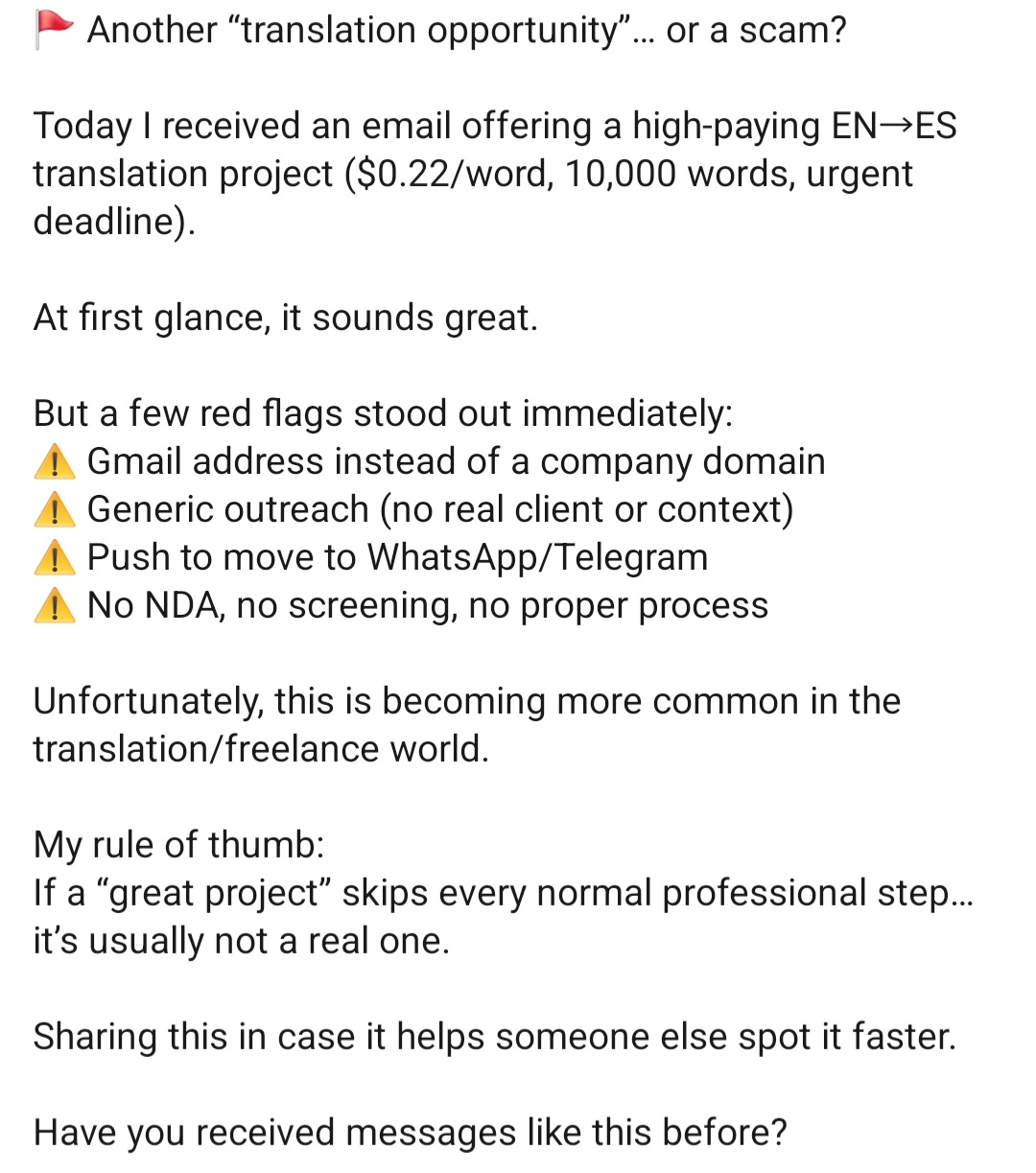 Scam or Not