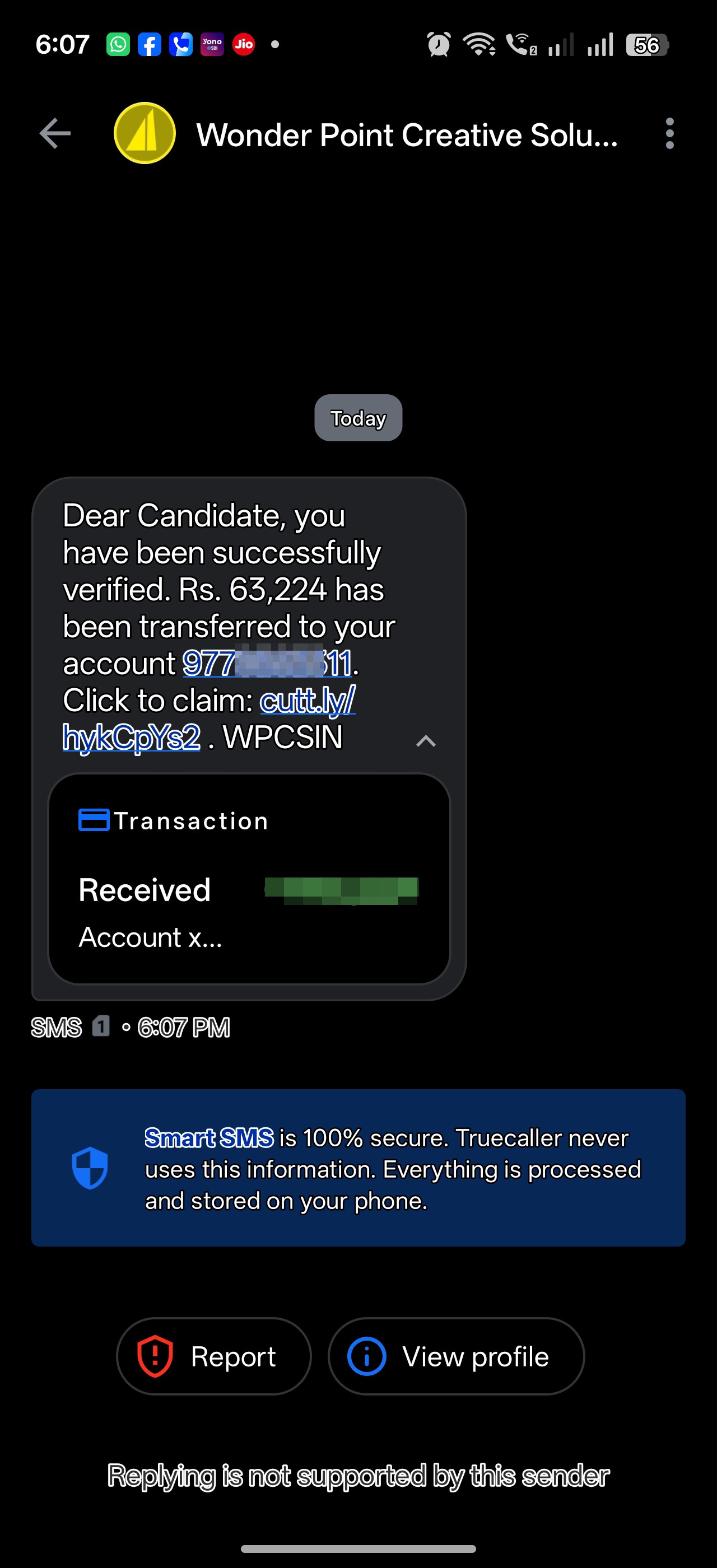 Money Faurd message me