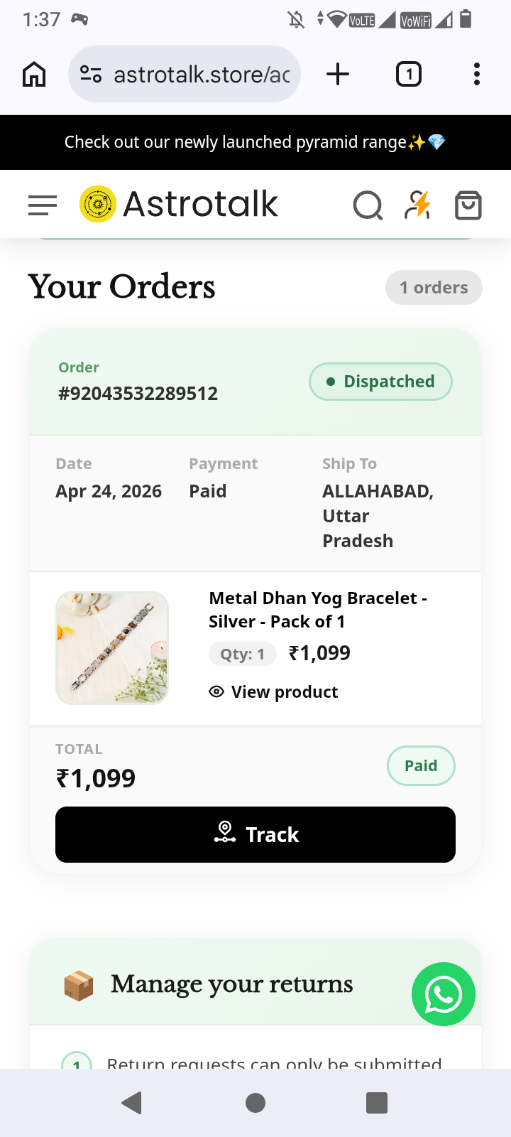 Astrotalk store scam