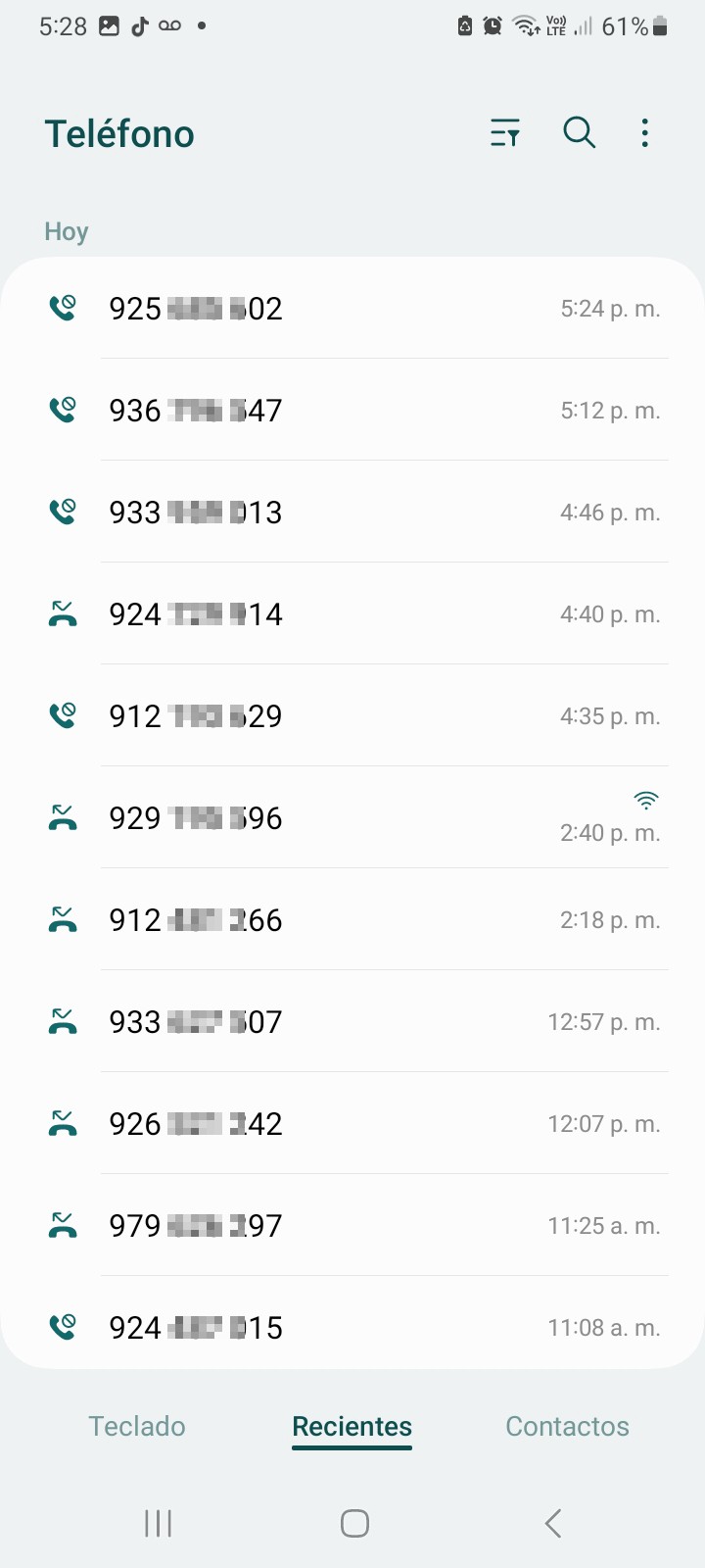 I have 100 daily calls from unknown numbers