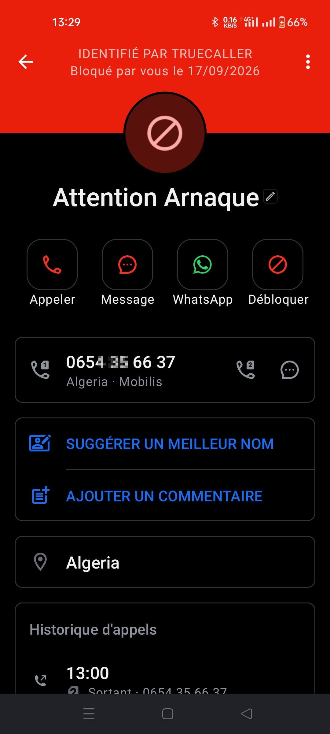 Baridimob scam