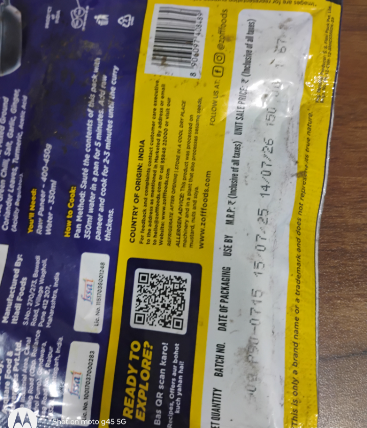 Guys never buy from Bigbasket
