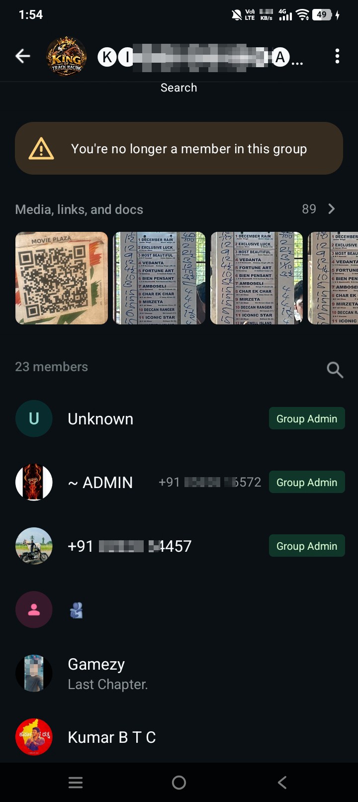 please check all Admin numbers  - image 2