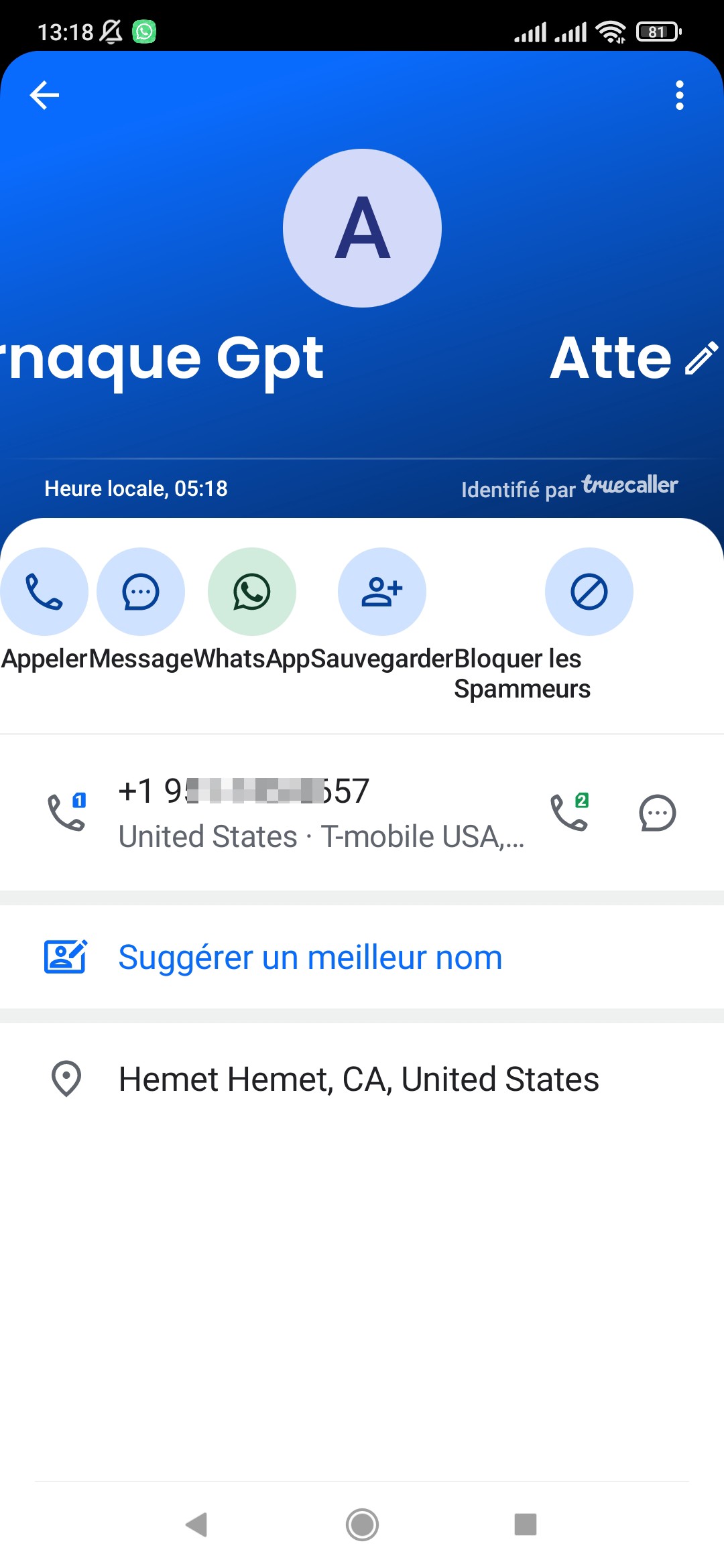 possible scam