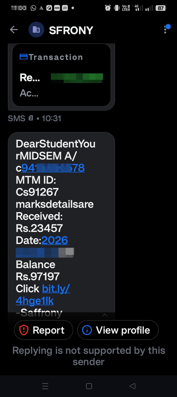 fraud message - image 2