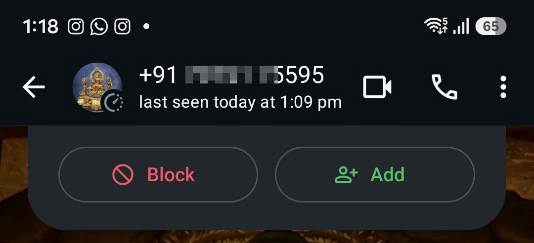 black this number 