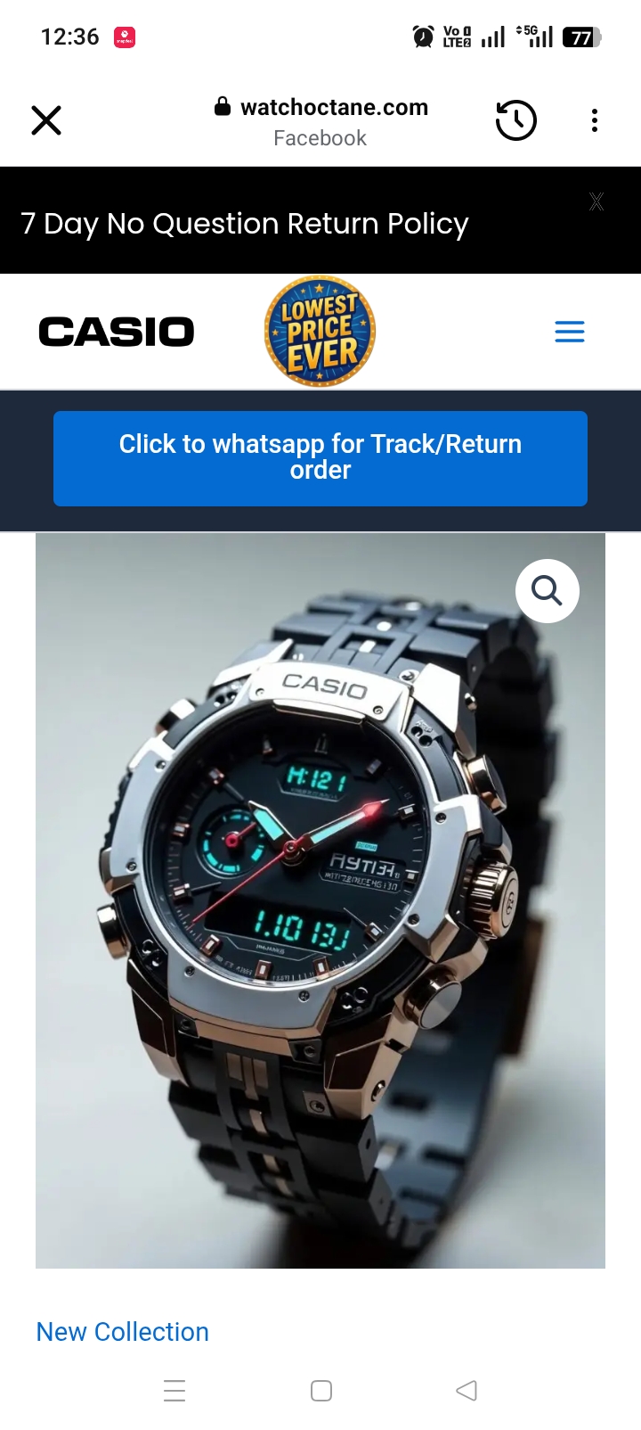 this watch advertising is completely fraud