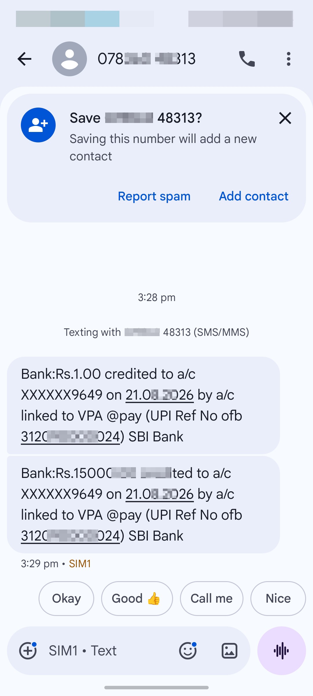 scam of money calling  - image 2