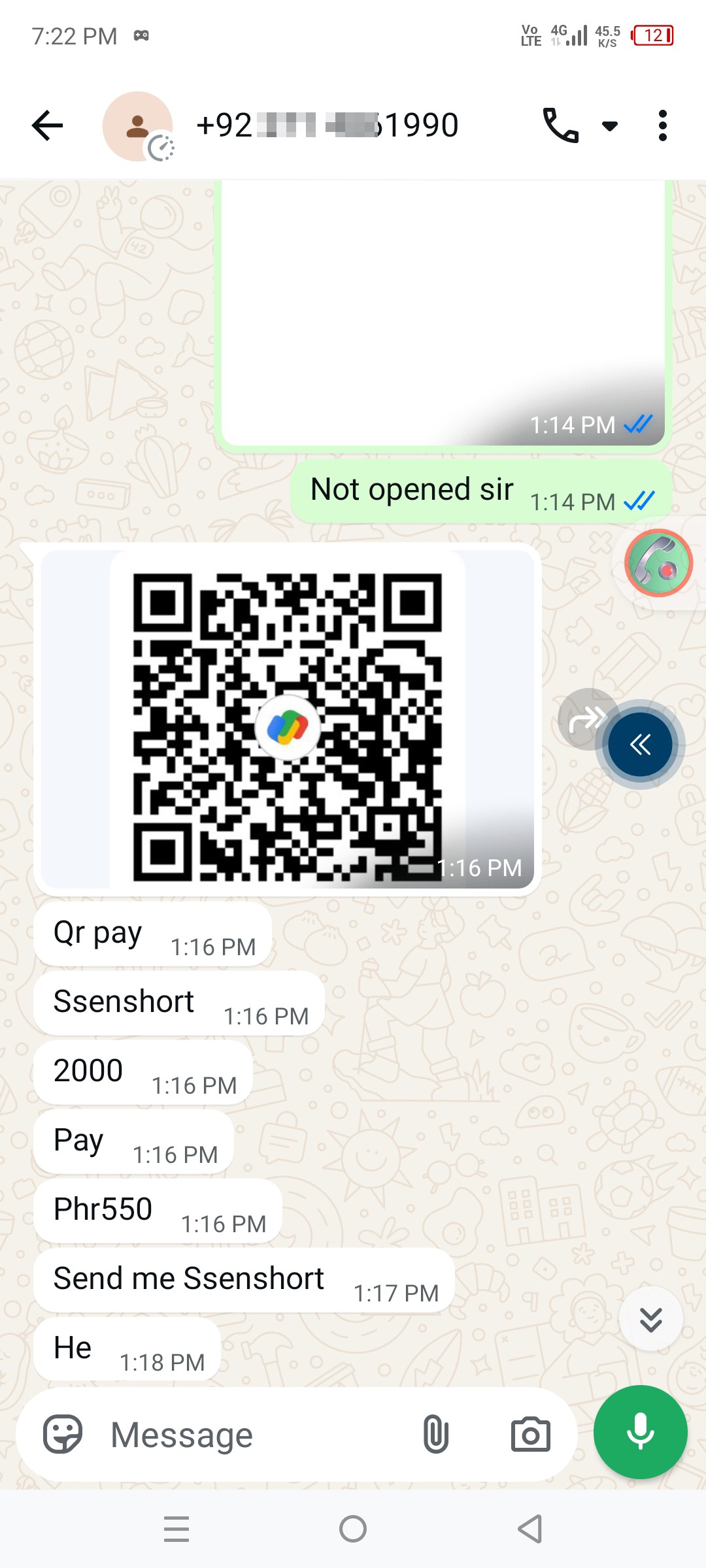 marfing photos my all contacts my number Pakistan hacked sir please help me sir? - image 2