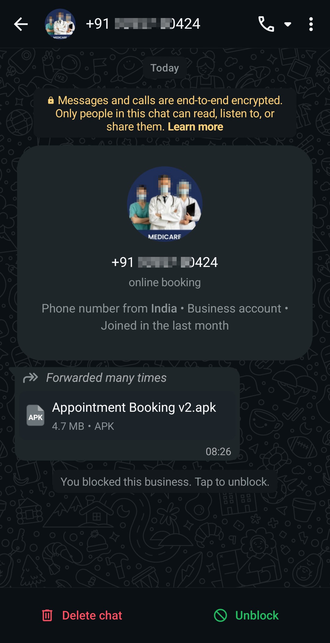 online doctor consultation scam 