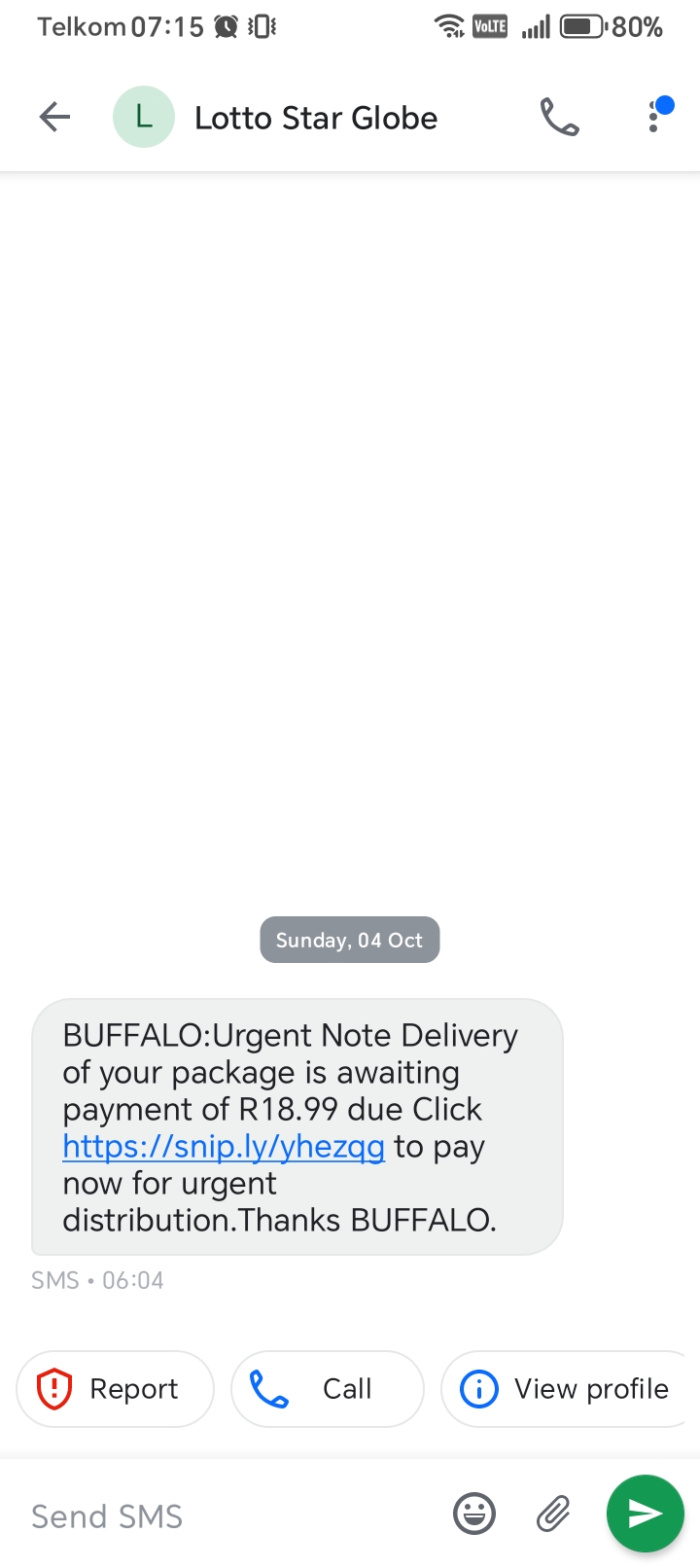 Buffalo scam