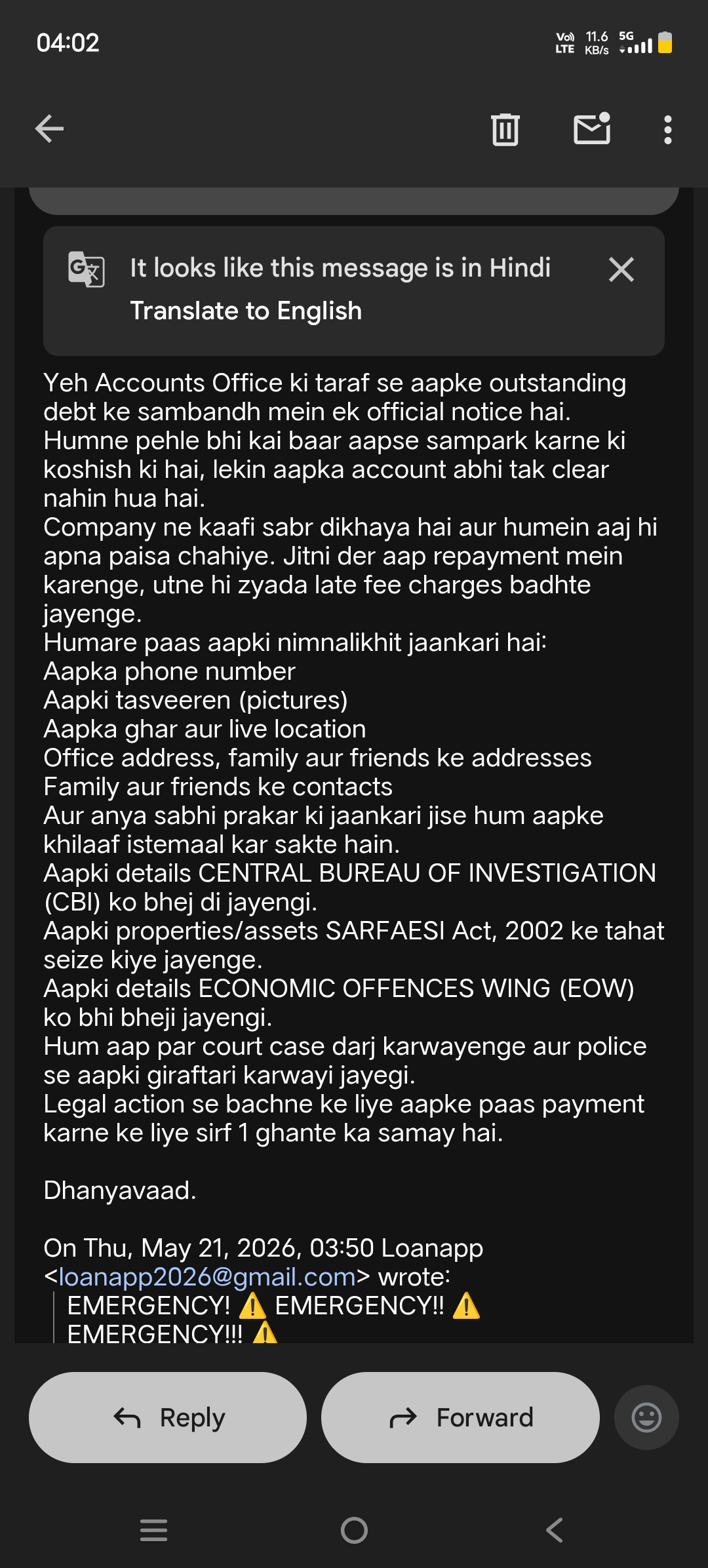 7 days chinese fake loan app - image 3