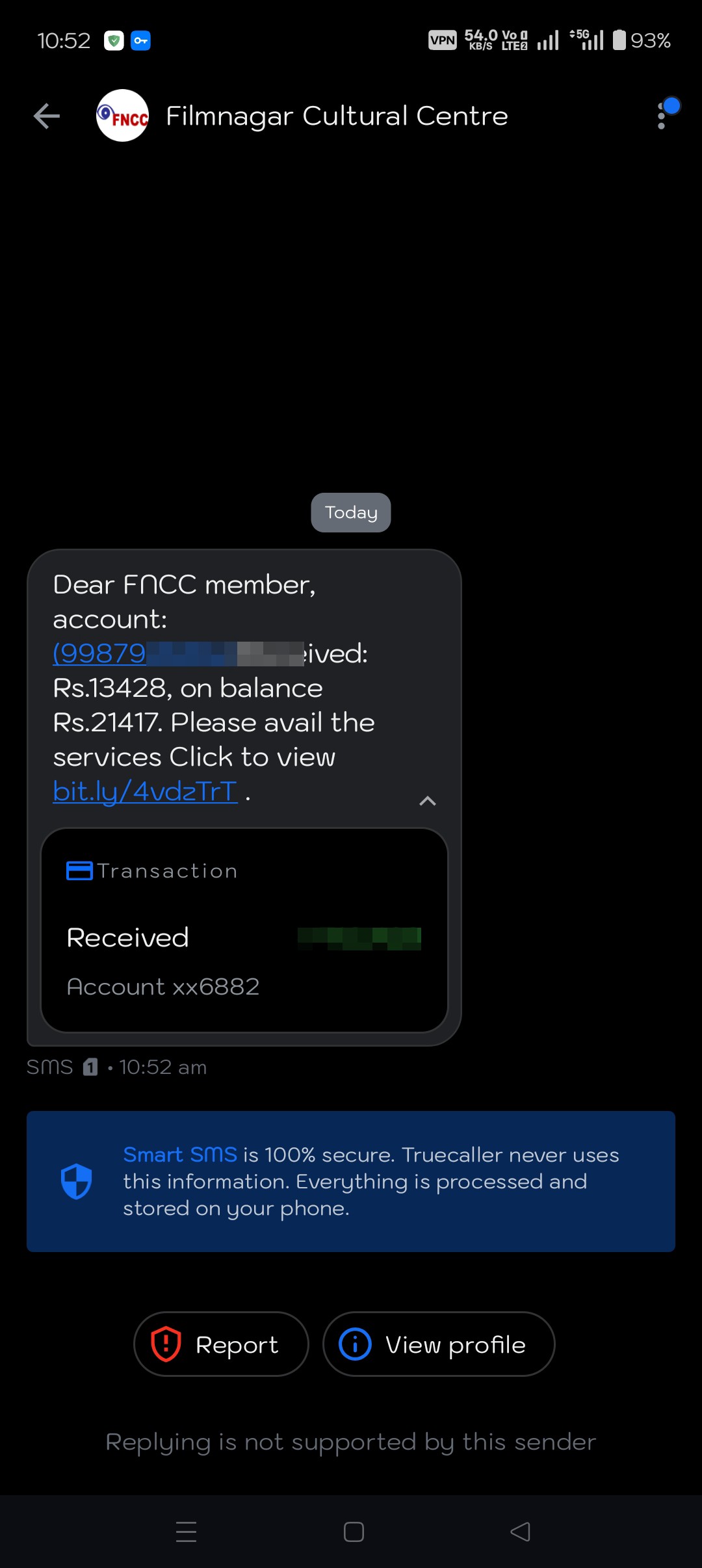 scams message 