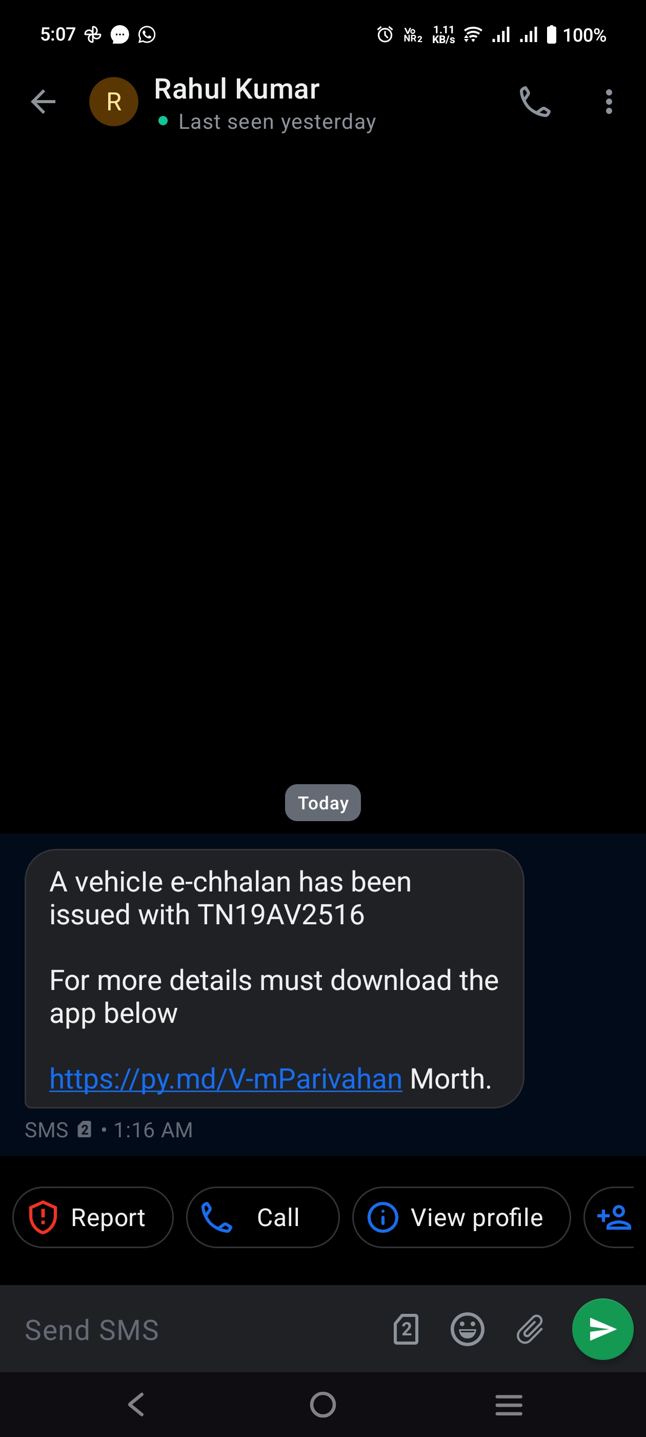 echallan scammer 