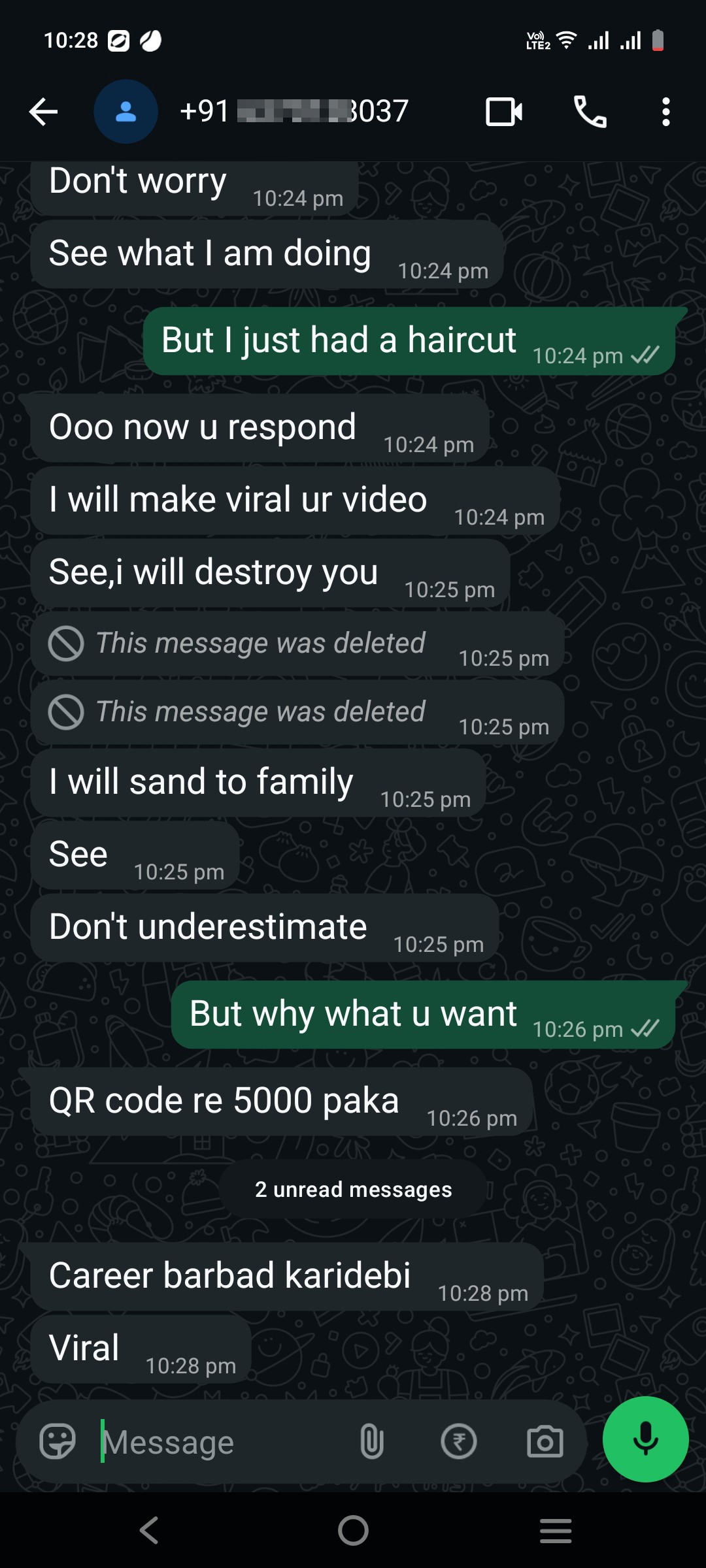 PARLOUR SCAM