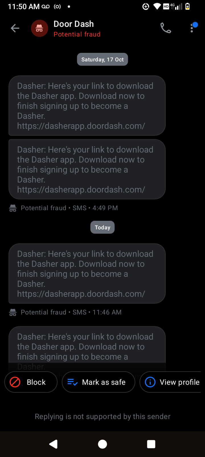 door dash a scam? - image 2