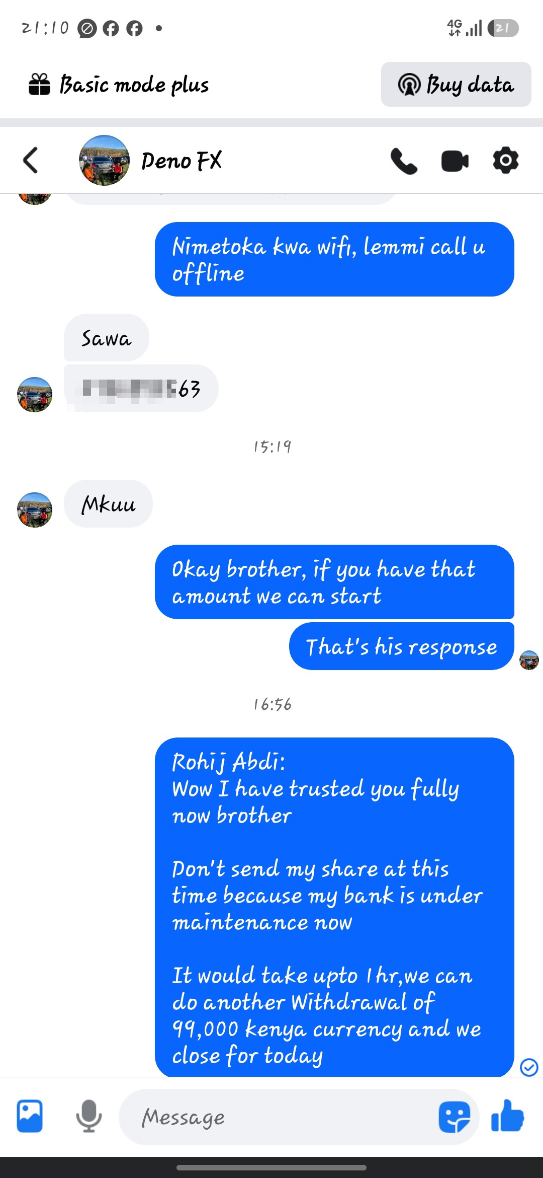 Online scam