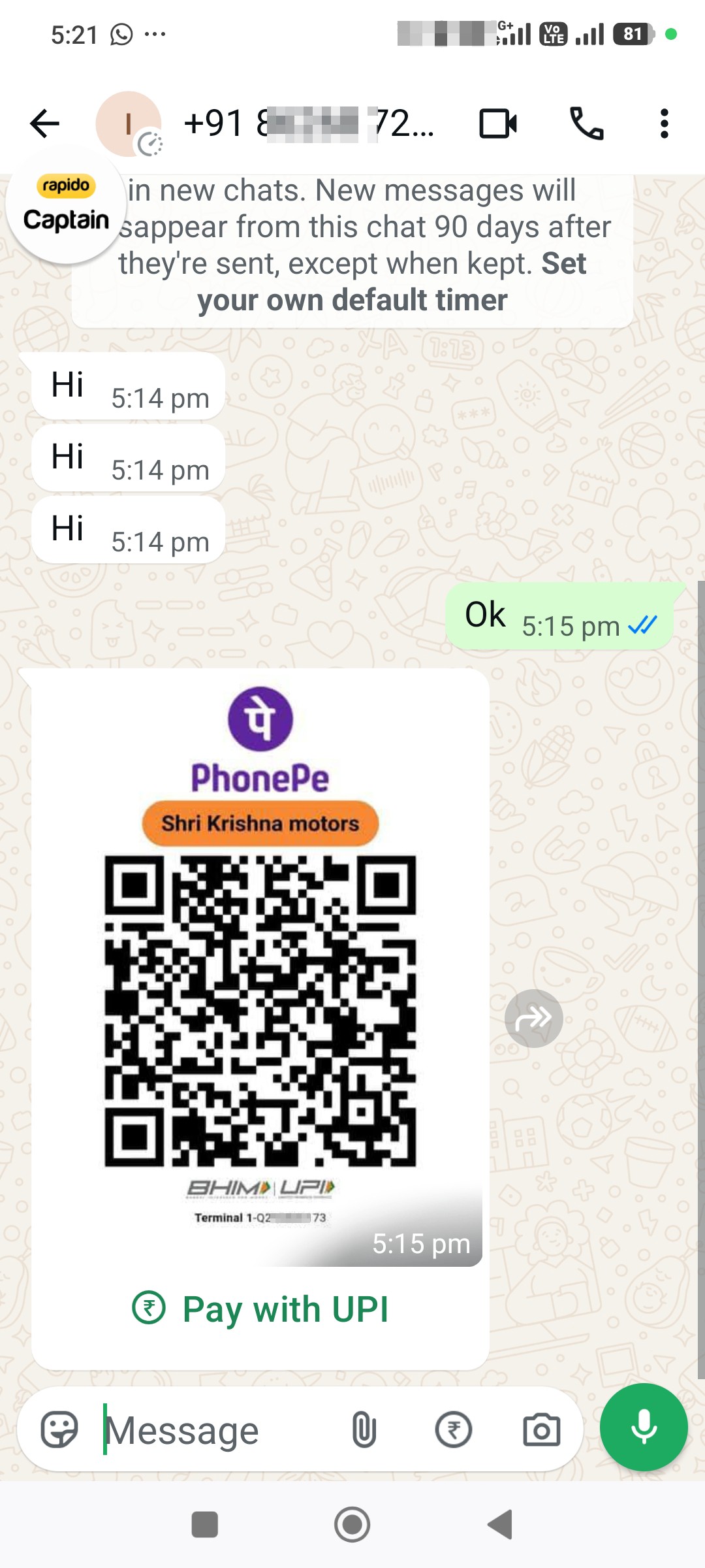 repido parcel scam