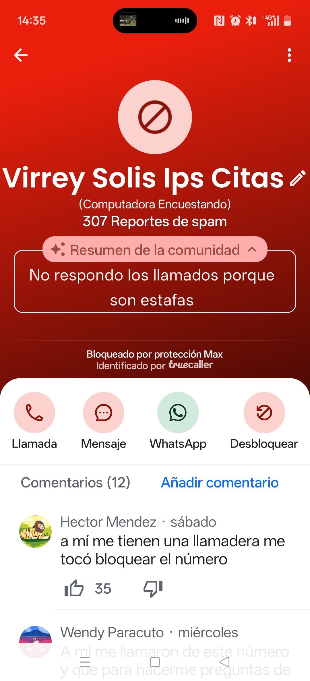 call