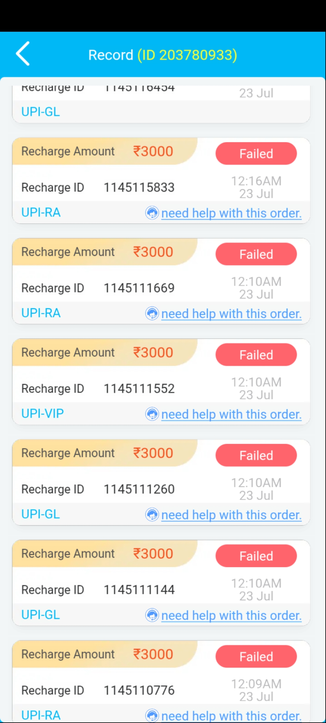 The Teen Patti Master Game is a fake game. 