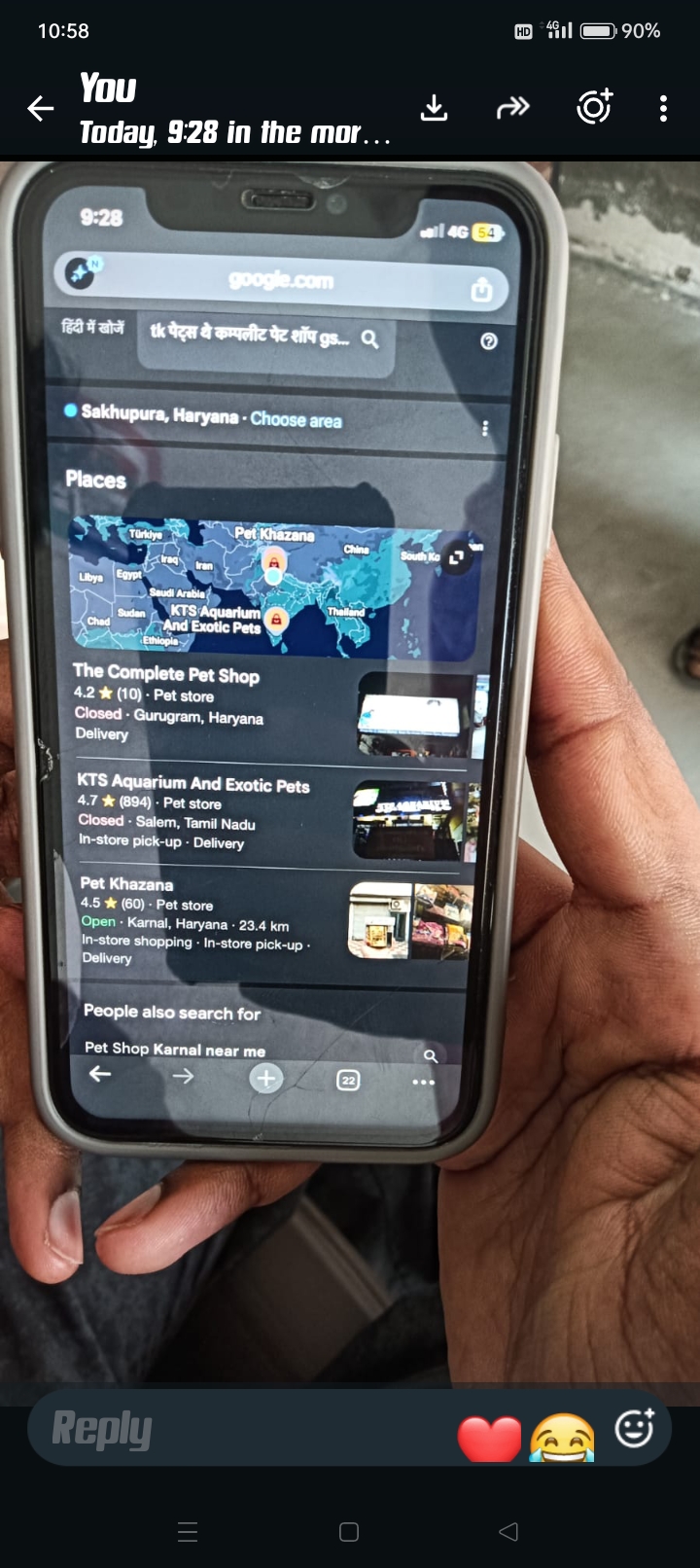 Is the menu shown here original?