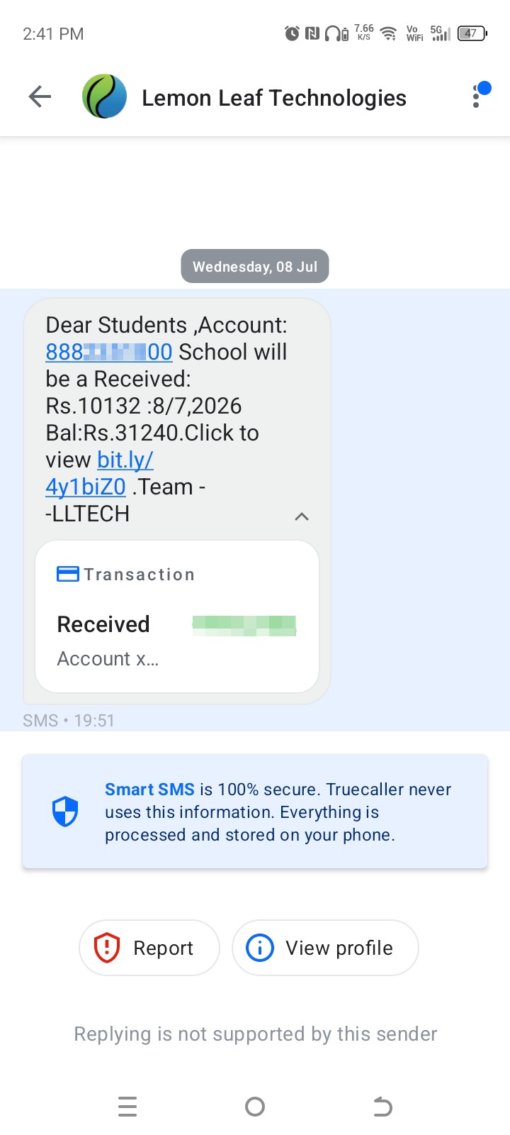 scam by name of DTDC 