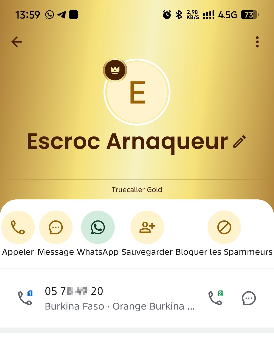 scam through a close acquaintance