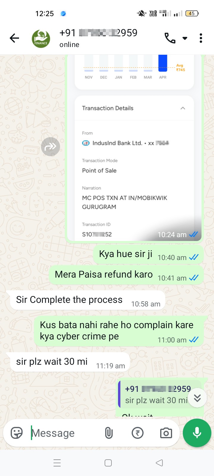 There is a big fraud for Rs 4419 from my MobiKwik wallet. - image 2