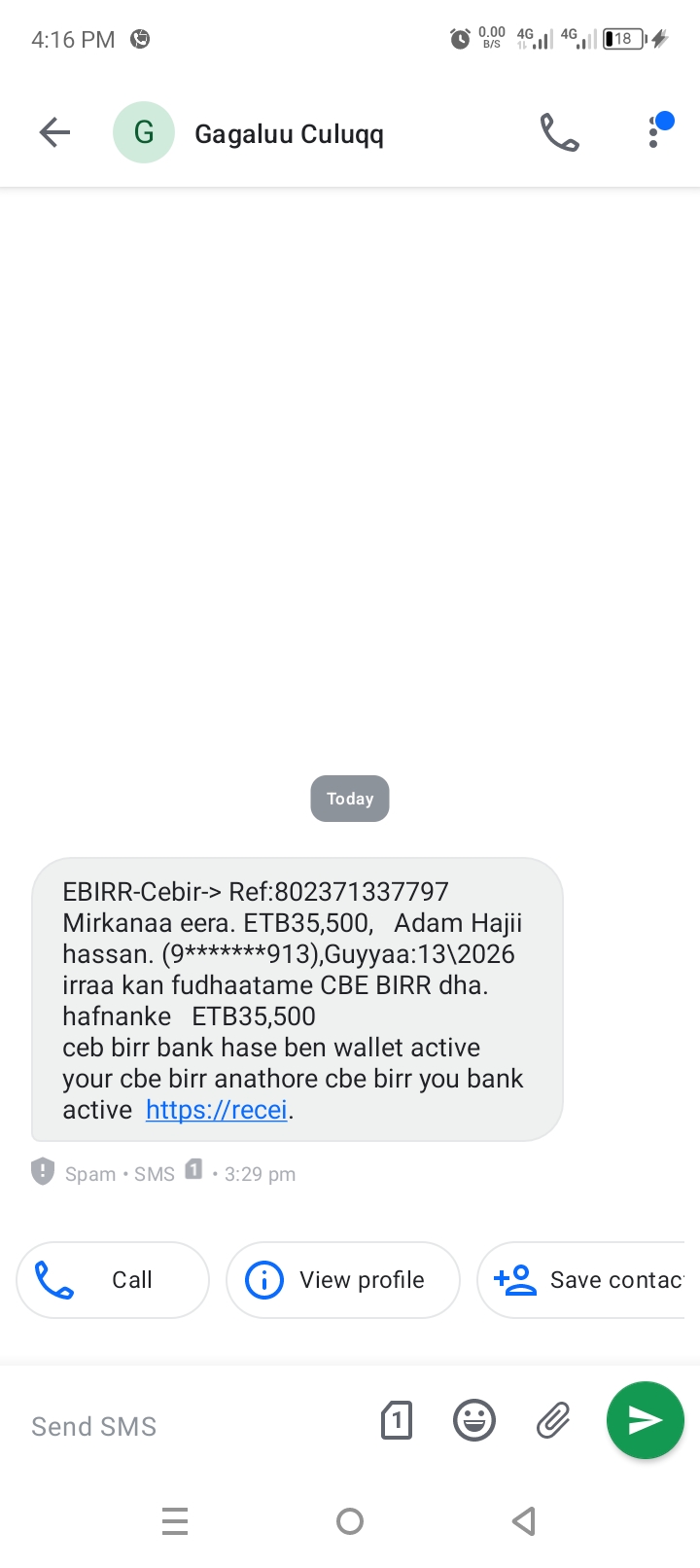 reporting scammers
