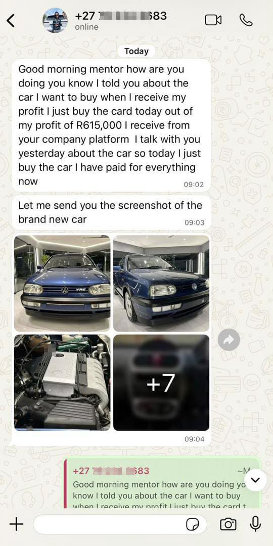 Scammer on ticktock  - image 3