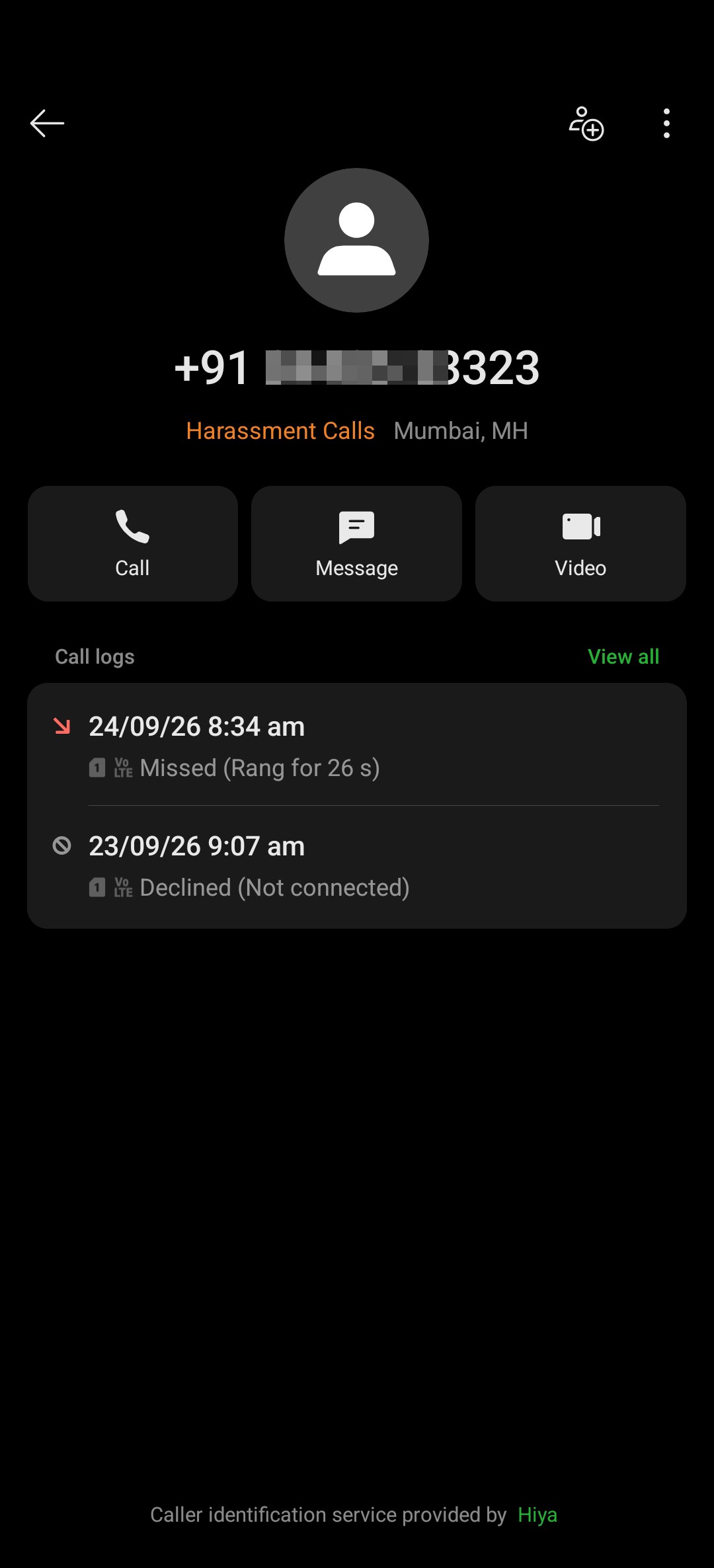 spam calls
