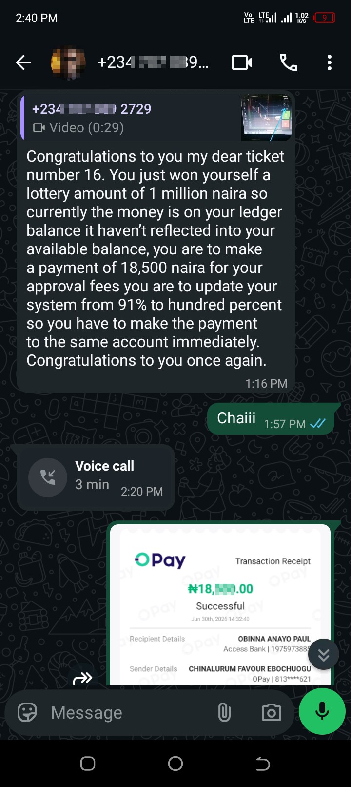 money scammed - image 9
