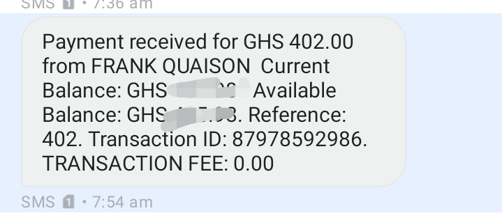 MOMO RECEIVING FROM FRAUDSTERS 