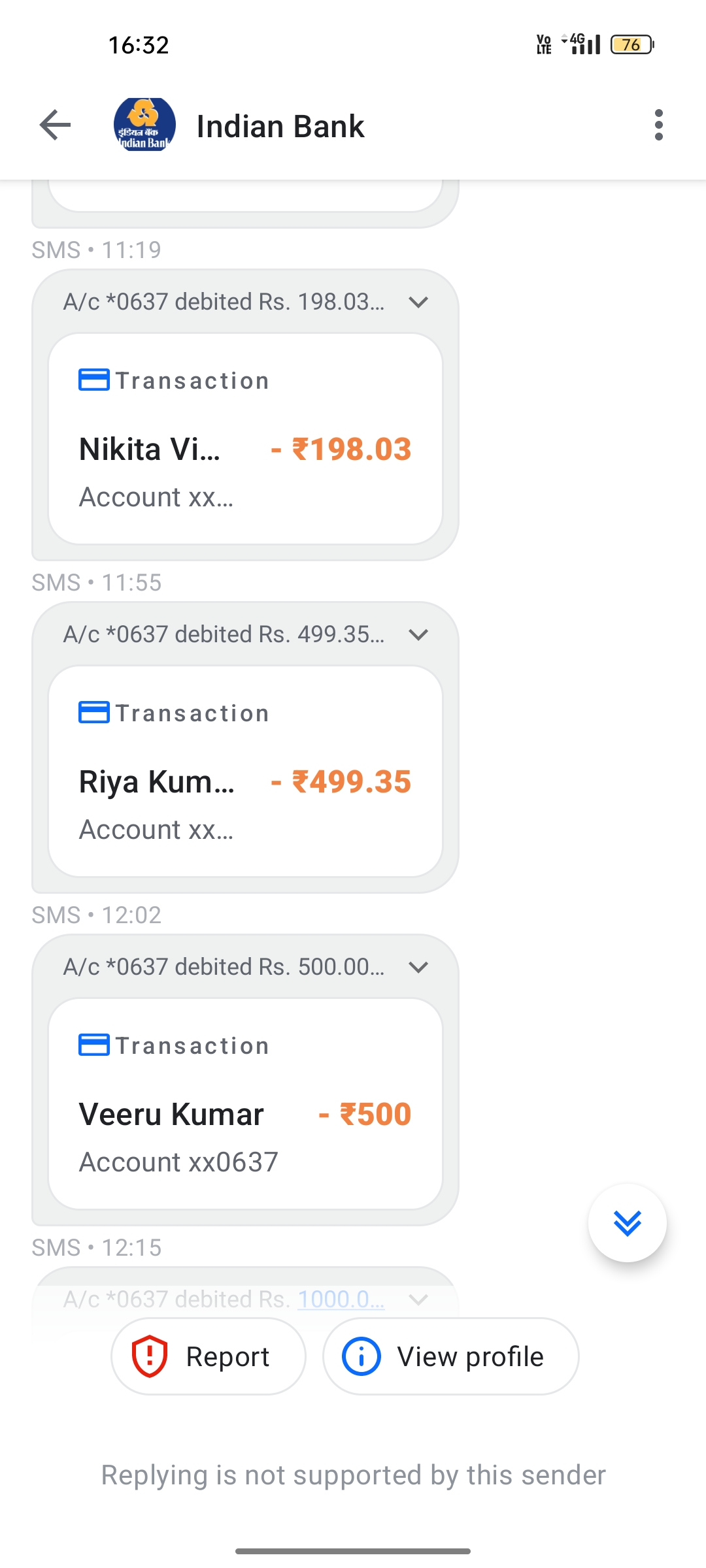 game scam transferred money scam  - image 2