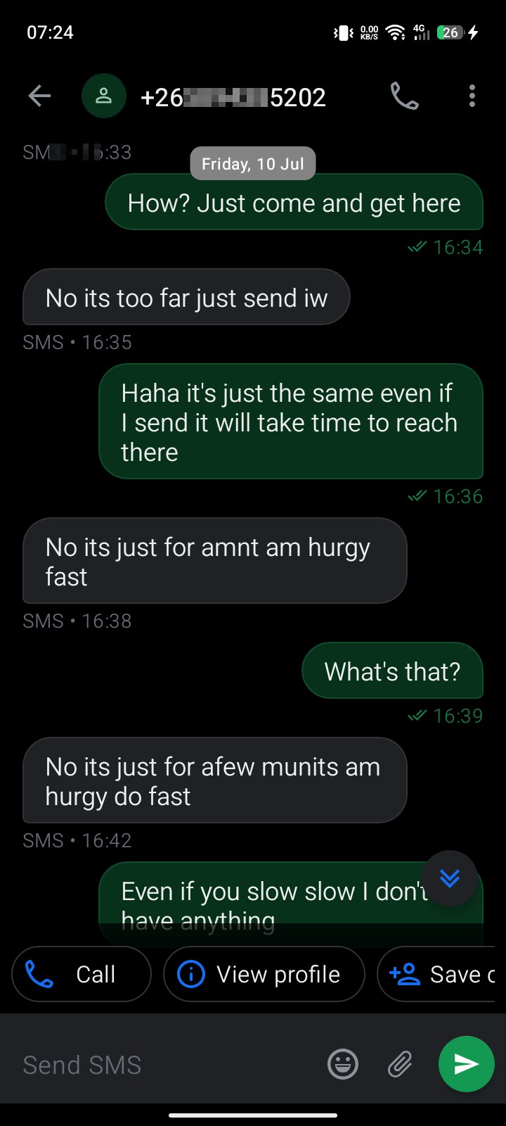 SCAMMERS ASKING FOR MONEY 