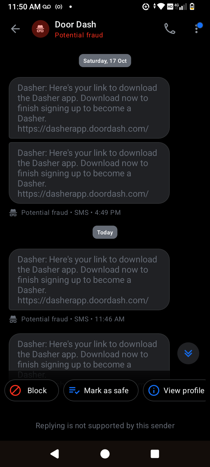 door dash a scam? - image 3