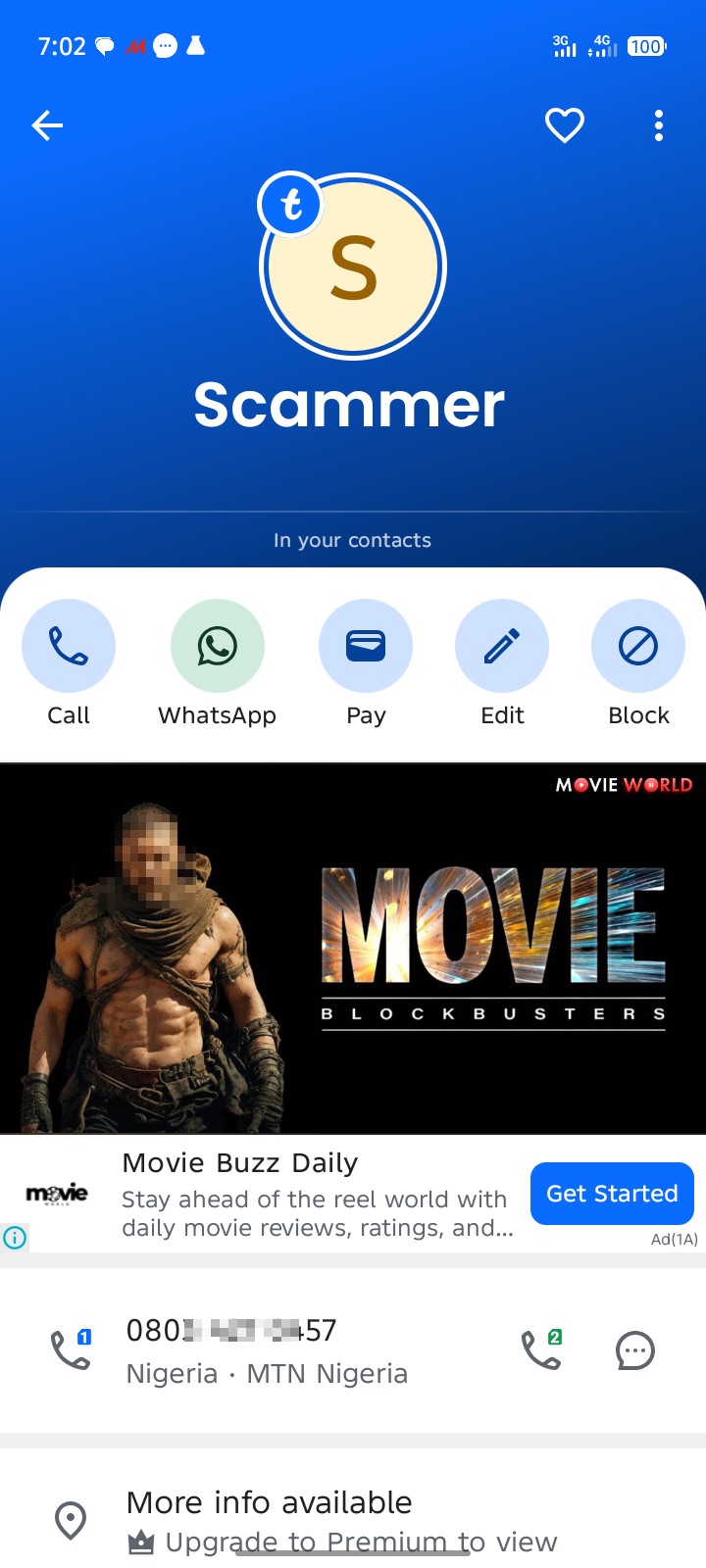 scammer this is his contact no [PHONE]
