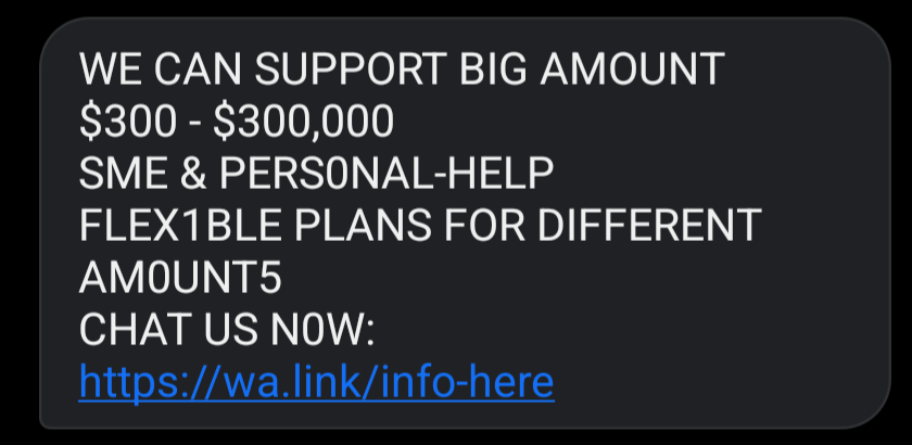 scam for the tenth time of the week