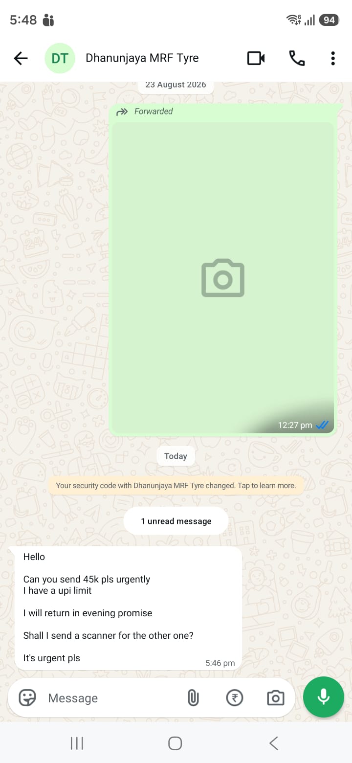 fake payment. whatsapp hacked - image 3
