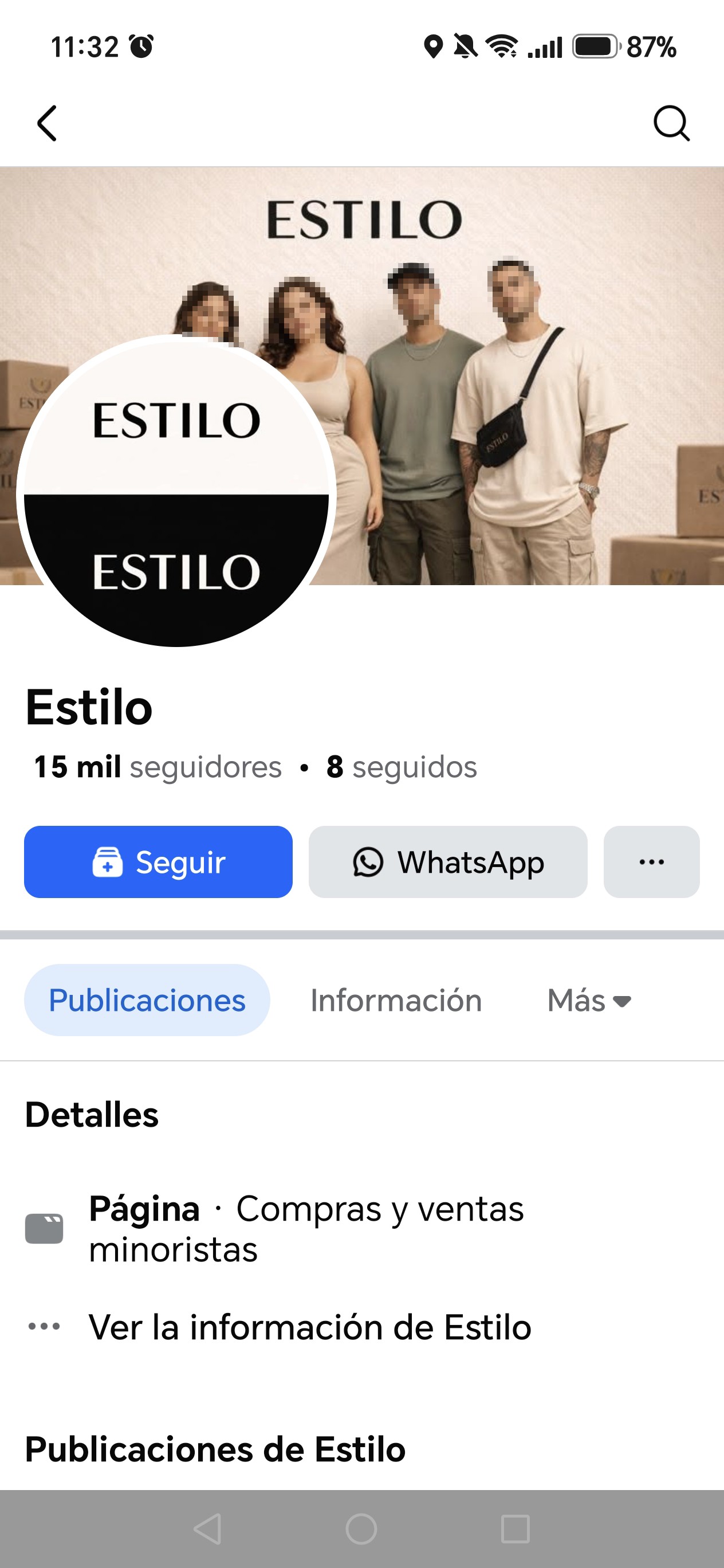 Facebook Page Style 
