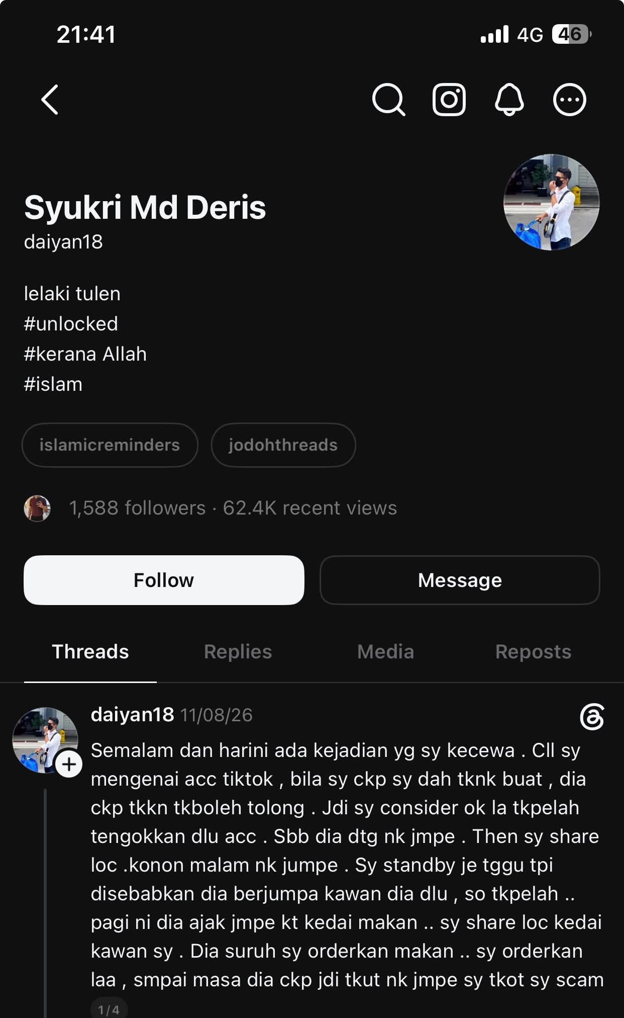 Thread scammer - image 3