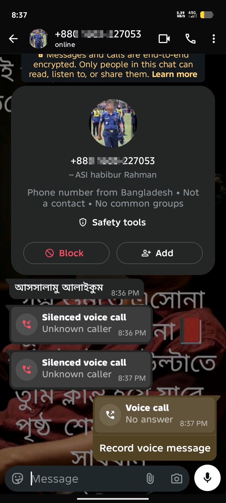 Please consider this scammer based on my messages. - image 5