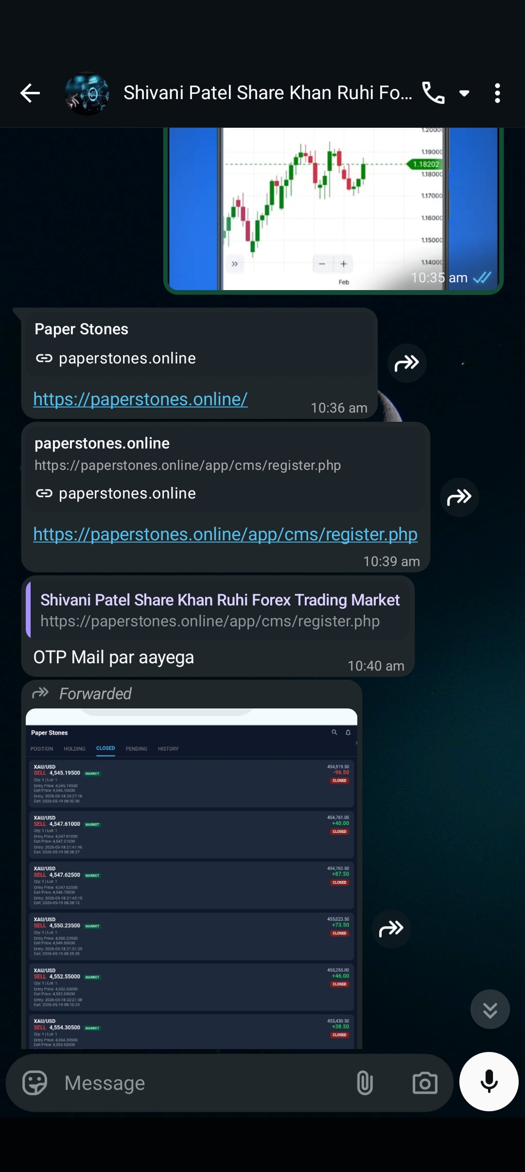Paperstone trading froud  - image 2