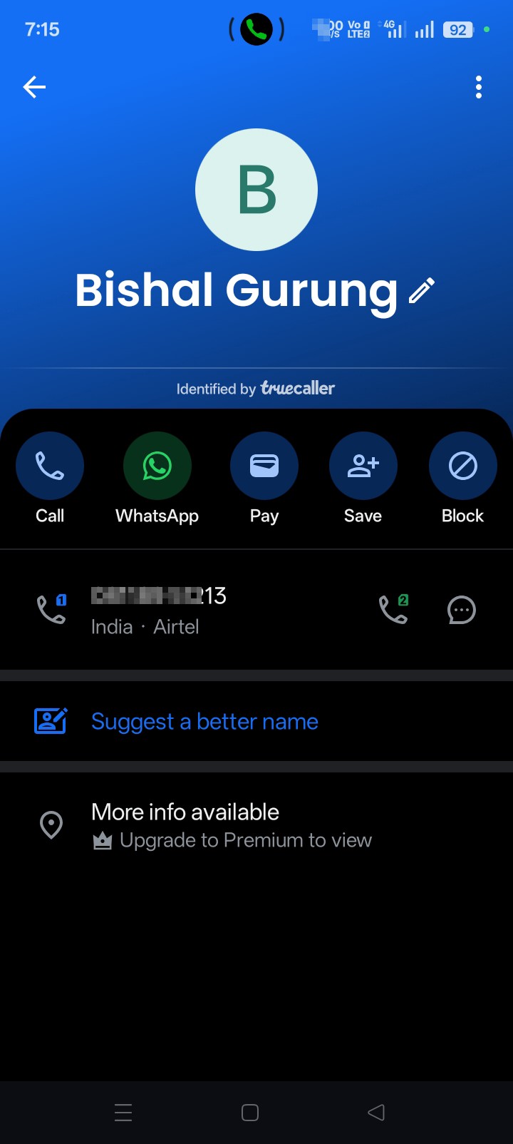Unknown person claiming to be genuine with the name - image 2