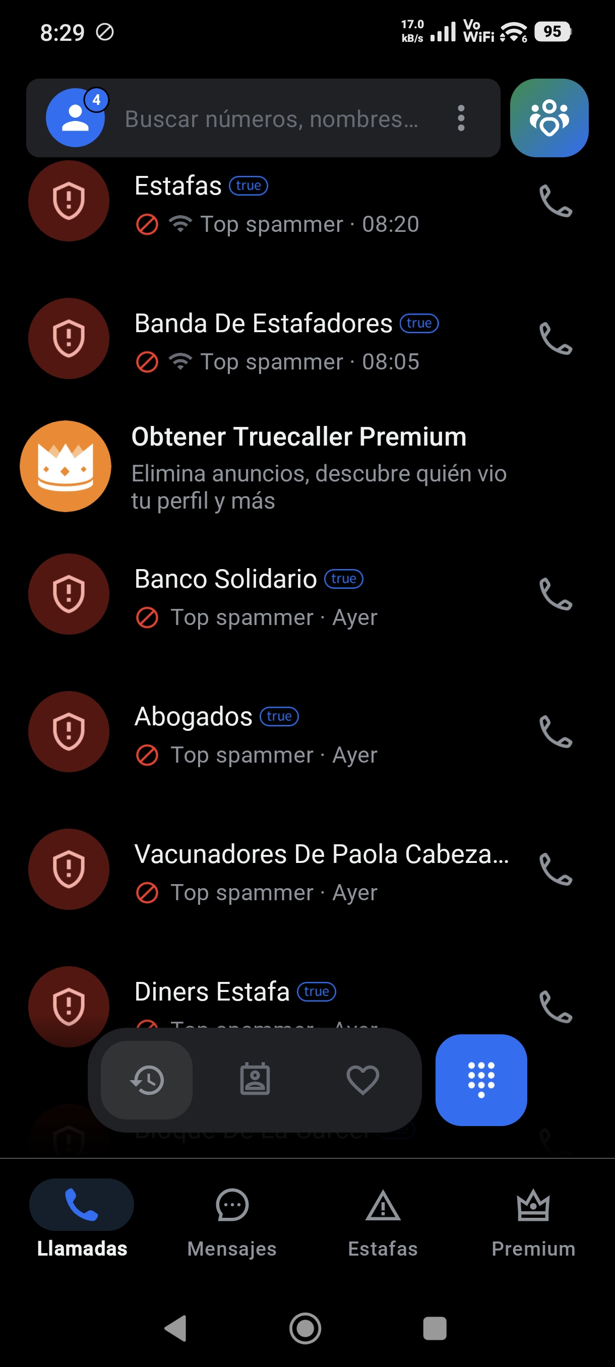 spam calls spam
