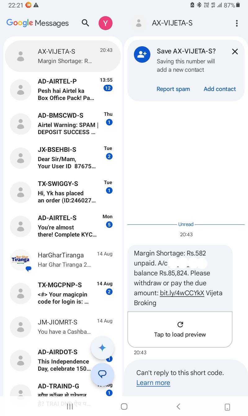 fake money  message 