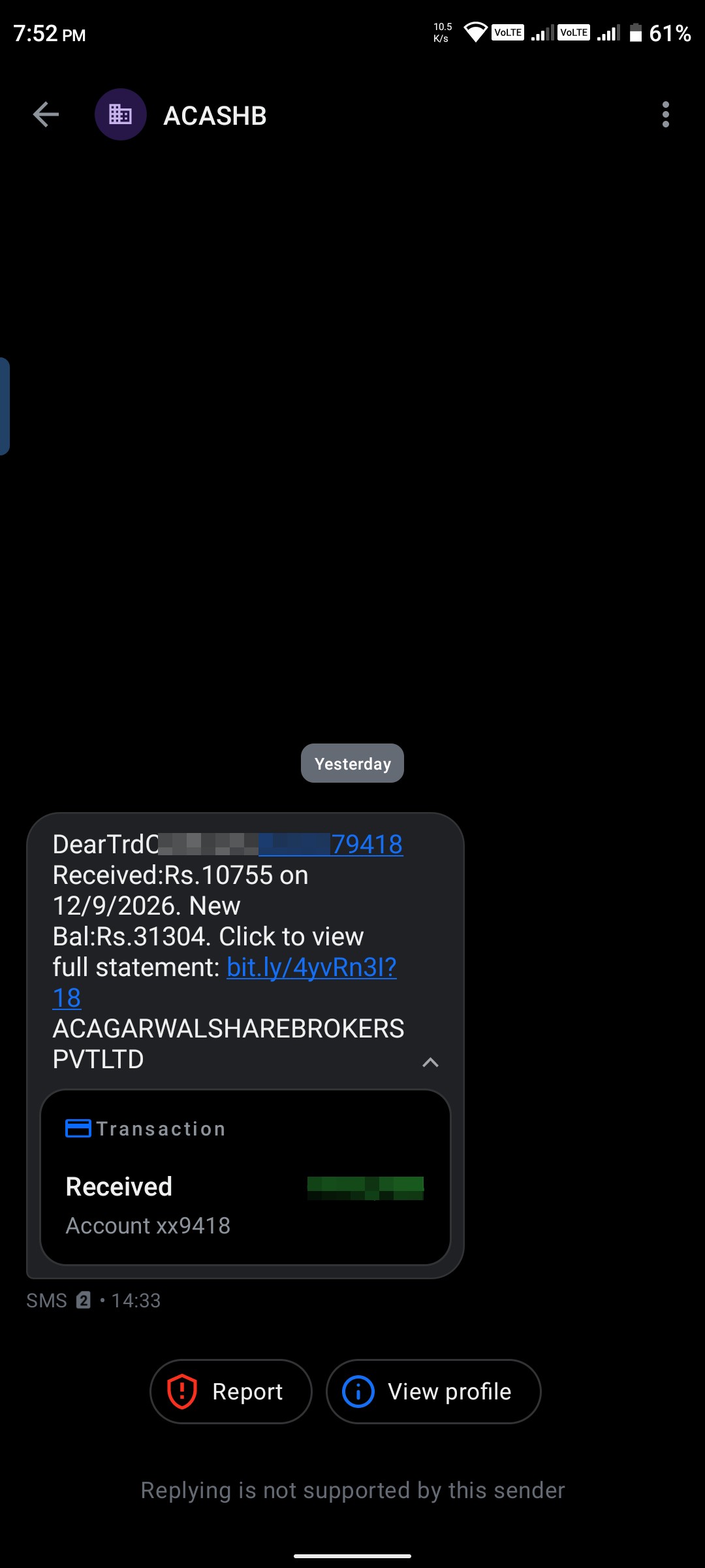 🚨 Potential Scam Transaction Alert – Stay Safe