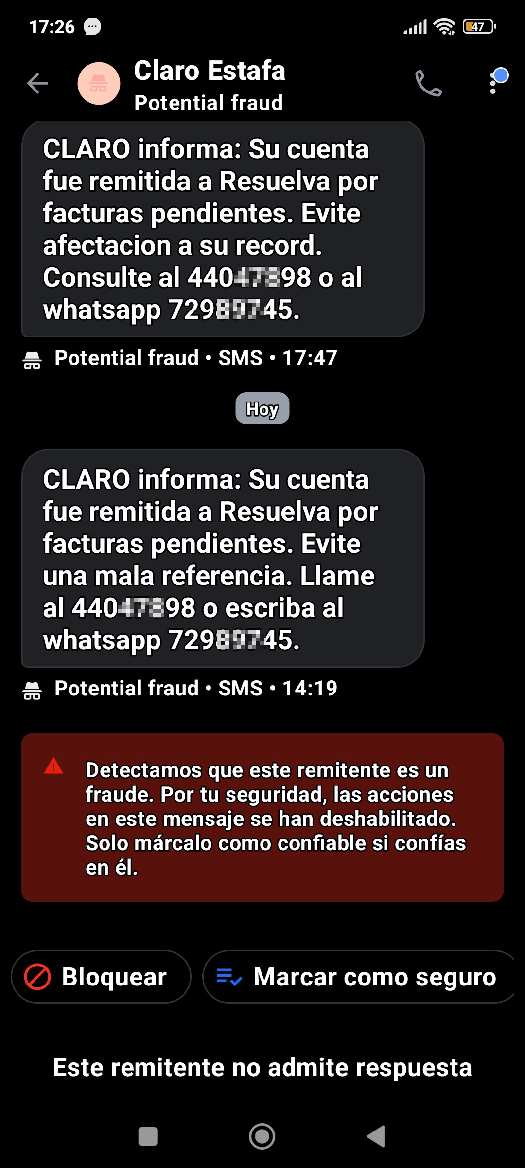 Help, is this a scam number?