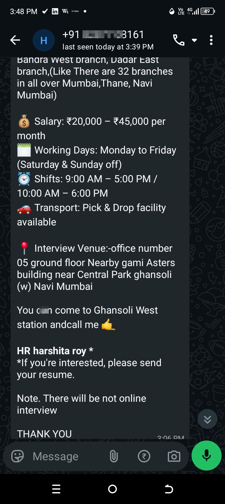 Job fraud  - image 3